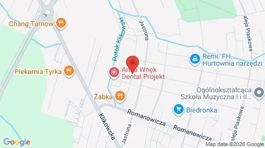 Apartments for rent i Tarnów - kort over placeringen