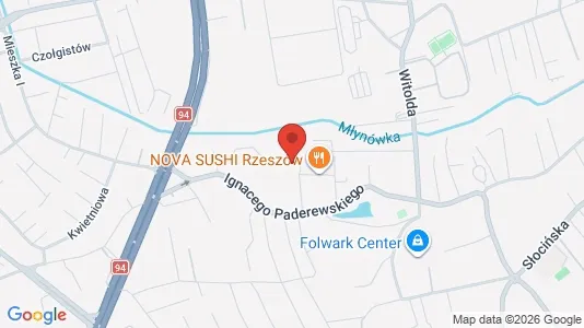 Apartments for rent i Rzeszów - kort over placeringen