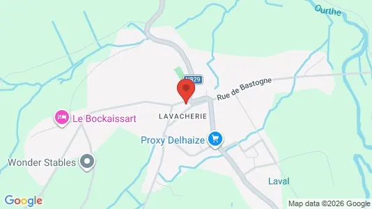 Apartments for rent i Sainte-Ode - kort over placeringen