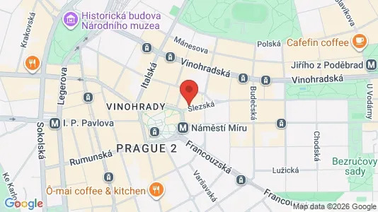 Apartments for rent i Prague 1 - kort over placeringen