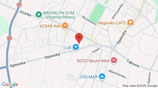 Apartments for rent i Raciborski - kort over placeringen