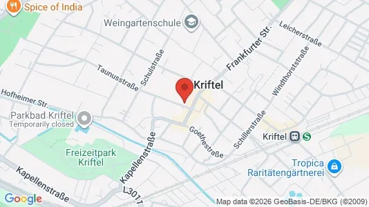 Rooms for rent i Main-Taunus-Kreis - kort over placeringen