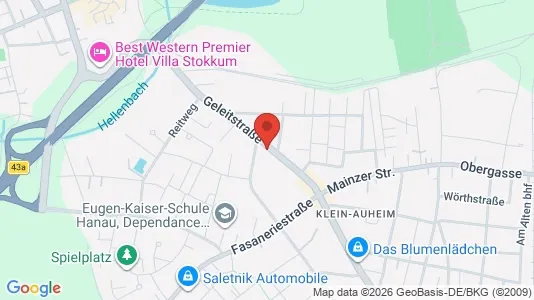 Apartments for rent i Main-Kinzig-Kreis - kort over placeringen