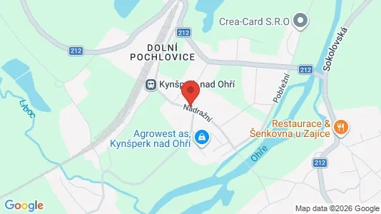 Apartments for rent i Sokolov - kort over placeringen