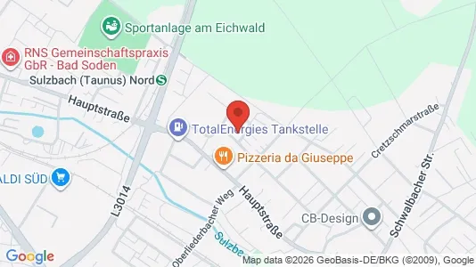 Apartments for rent i Main-Taunus-Kreis - kort over placeringen
