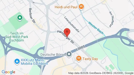 Apartments for rent i Main-Taunus-Kreis - kort over placeringen