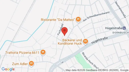 Apartments for rent i Frankfurt Mitte-Nord - kort over placeringen
