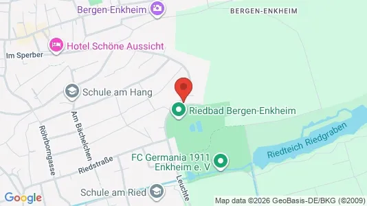 Apartments for rent i Darmstadt - kort over placeringen