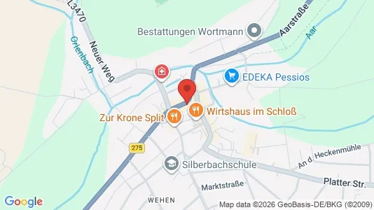Apartments for rent i Rheingau-Taunus-Kreis - kort over placeringen