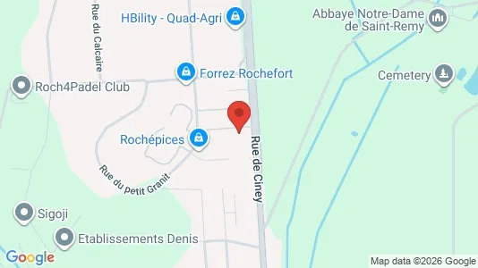 Apartments for rent i Rochefort - kort over placeringen