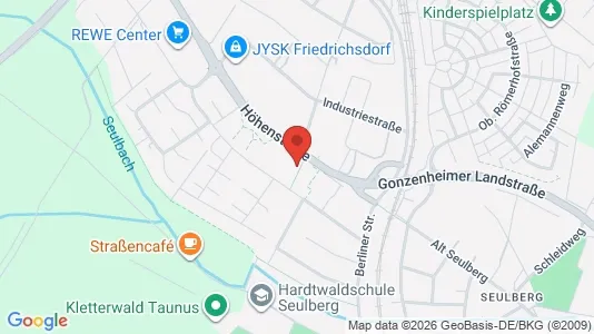 Apartments for rent i Hochtaunuskreis - kort over placeringen