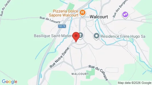 Apartments for rent i Walcourt - kort over placeringen