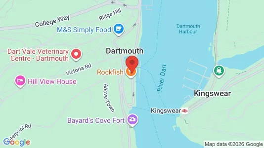 Apartments for rent i Dartmouth - Devon - kort over placeringen