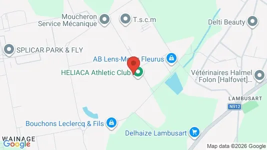 Apartments for rent i Fleurus - kort over placeringen