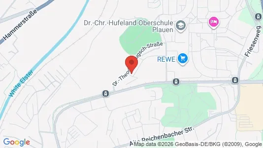 Apartments for rent i Vogtlandkreis - kort over placeringen