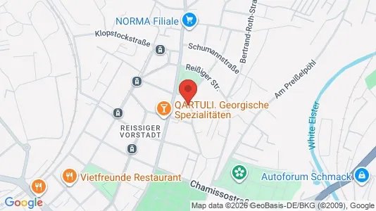 Apartments for rent i Vogtlandkreis - kort over placeringen