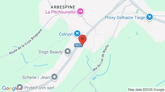 Apartments for rent i Jalhay - kort over placeringen