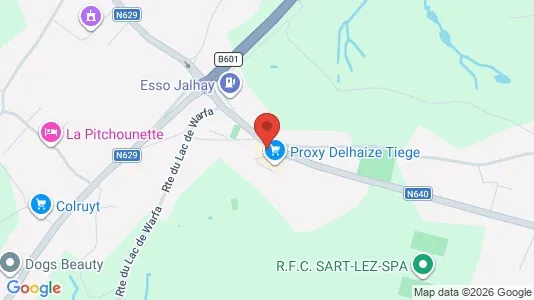 Apartments for rent i Jalhay - kort over placeringen