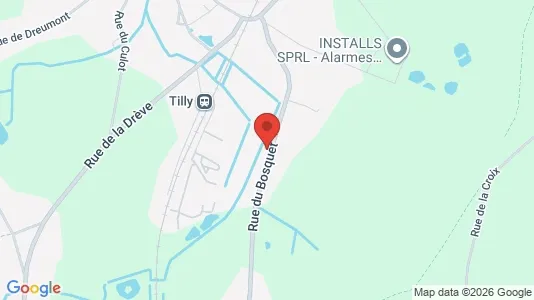 Apartments for rent i Villers-la-Ville - kort over placeringen