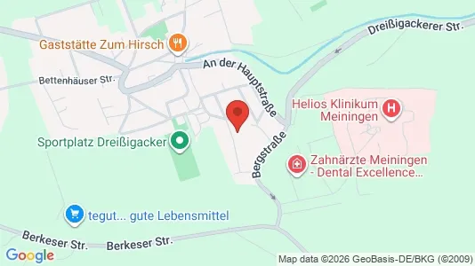 Apartments for rent i Schmalkalden-Meiningen - kort over placeringen