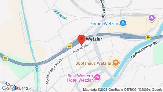 Apartments for rent i Lahn-Dill-Kreis - kort over placeringen