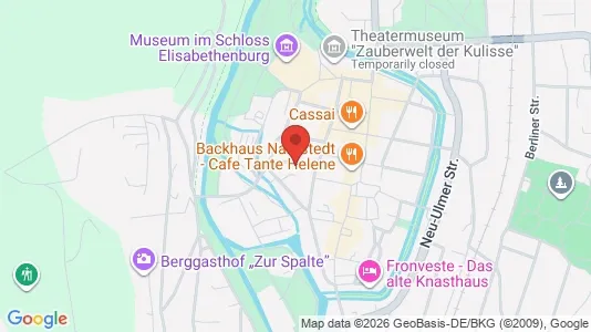 Apartments for rent i Schmalkalden-Meiningen - kort over placeringen