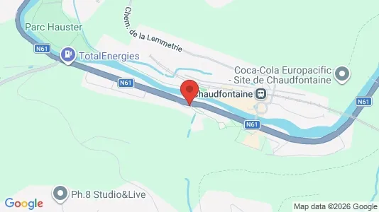 Apartments for rent i Chaudfontaine - kort over placeringen