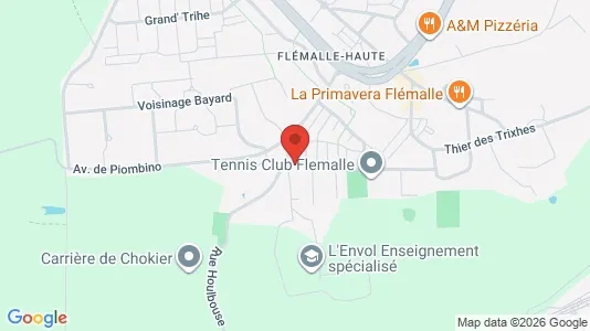 Apartments for rent i Flémalle - kort over placeringen