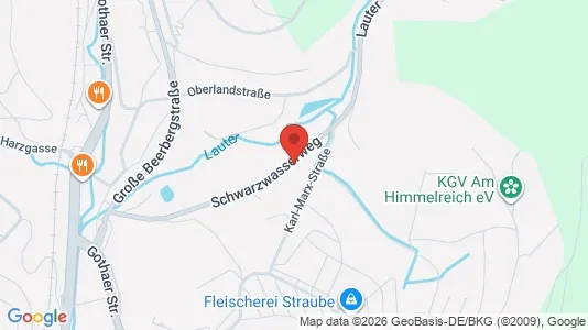 Apartments for rent i Suhl - kort over placeringen