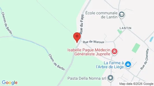 Apartments for rent i Juprelle - kort over placeringen