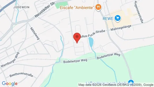Apartments for rent i Saale-Orla-Kreis - kort over placeringen