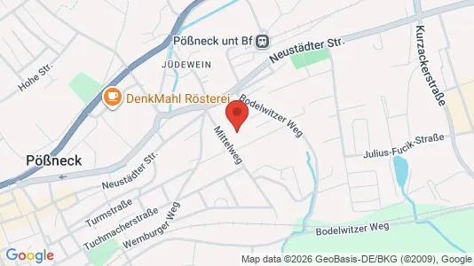 Apartments for rent i Saale-Orla-Kreis - kort over placeringen