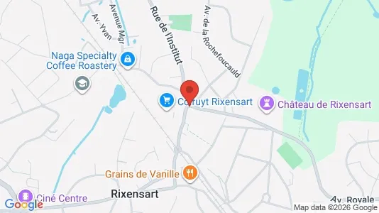 Apartments for rent i Rixensart - kort over placeringen