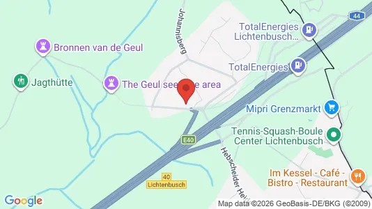 Apartments for rent i Raeren - kort over placeringen