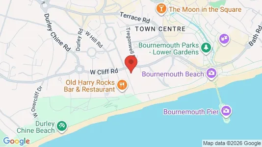 Apartments for rent i Bournemouth - Dorset - kort over placeringen