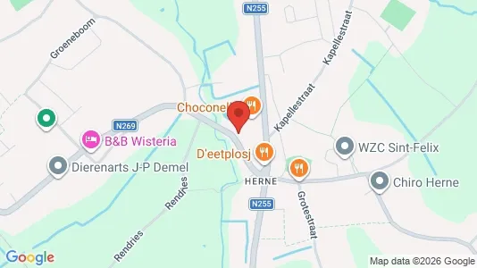 Apartments for rent i Herne - kort over placeringen