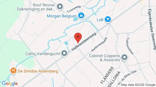 Apartments for rent i Sint-Genesius-Rode - kort over placeringen