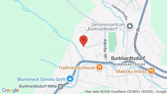 Apartments for rent i Erzgebirgskreis - kort over placeringen
