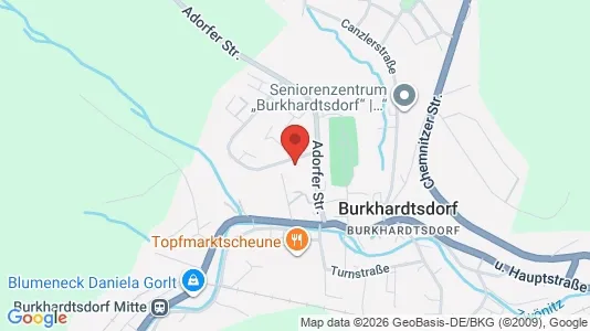Apartments for rent i Erzgebirgskreis - kort over placeringen