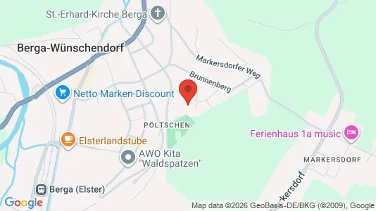 Apartments for rent i Greiz - kort over placeringen