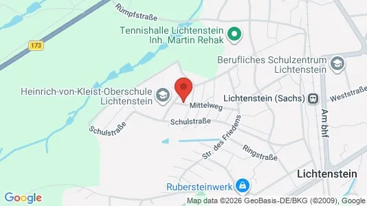 Apartments for rent i Zwickau - kort over placeringen