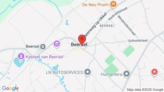 Apartments for rent i Beersel - kort over placeringen
