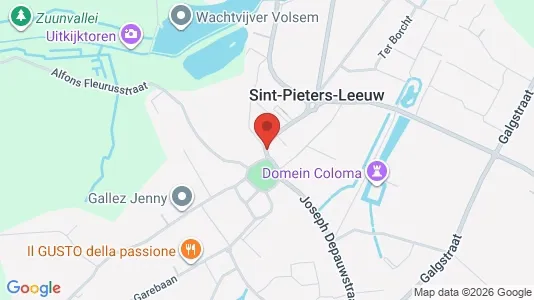 Apartments for rent i Sint-Pieters-Leeuw - kort over placeringen