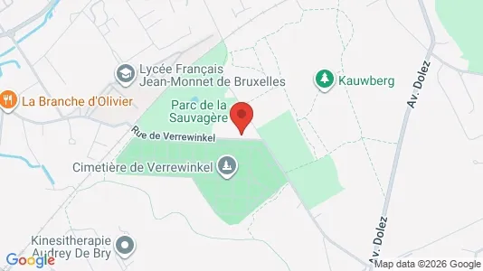 Apartments for rent i Brussels Ukkel - kort over placeringen