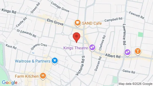 Apartments for rent i Southsea - Hampshire - kort over placeringen