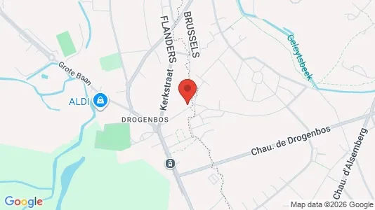 Apartments for rent i Drogenbos - kort over placeringen
