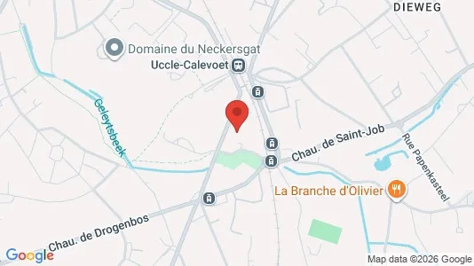 Apartments for rent i Brussels Ukkel - kort over placeringen