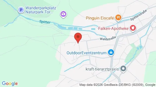 Apartments for rent i Gotha - kort over placeringen