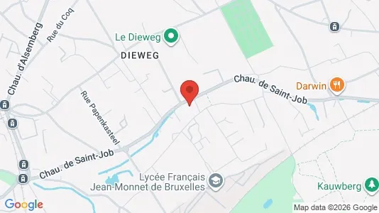 Apartments for rent i Brussels Ukkel - kort over placeringen