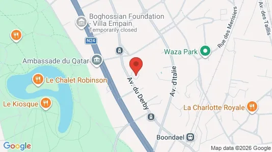 Apartments for rent i Brussels Elsene - kort over placeringen